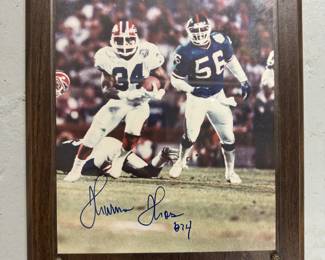 Autographed Thurman Thomas Photograph
