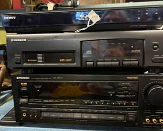 Sony and Pioneer Blue Ray, Receiver, Disc Plater