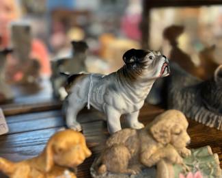 Love our China and ceramic puppies