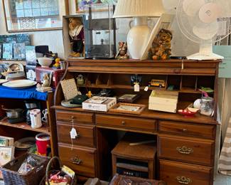 Furniture, Baskets, Display case etc.