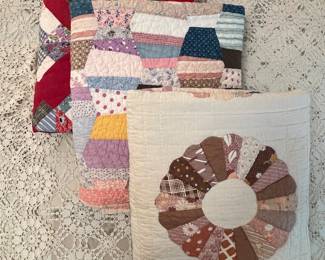 Hand quilted