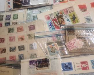 US and Foreign stamps