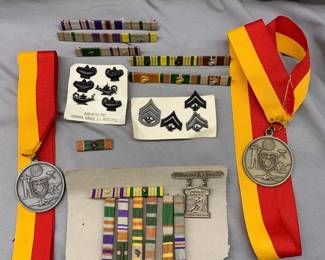 U.S. MARINE CORPS JUNIOR RESERVE OFFICER TRAINING INSIGNIA AND AWARDS
Lot #: 125