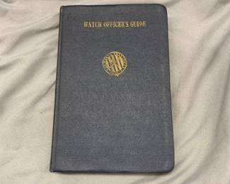 WWII U.S. NAVAL WATCH OFFICERS GUIDE,1941