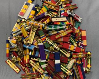 COLLECTION OF U.S. MILITARY RIBBON BARS #1