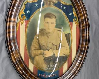 WWI U.S. MARINE CORPS PORTRAIT