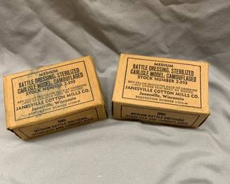 WW2 ERA MEDIUM BATTLE DRESSING, CARLISLE MODELS
