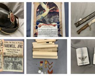 Preview of a Tribute to a Lifetime of Military Collecting. Marine Corps, WWI, WWII, Korea and More! This isn't the entire list of the collection so be sure to visits us on Auction Ninja!