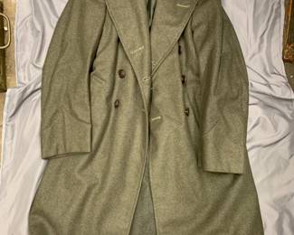 WWII U.S. MARINE CORPS GREAT COAT, 1945