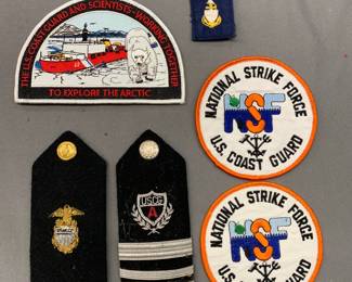 U.S. COAST GUARD PATCHES AND INSIGNIA