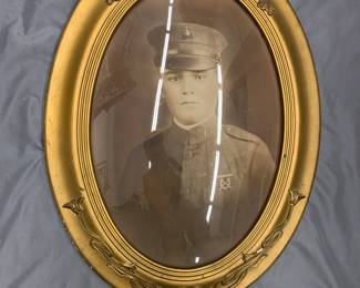 U.S. MARINE CORPS STUDIO PORTRAIT FROM WW1