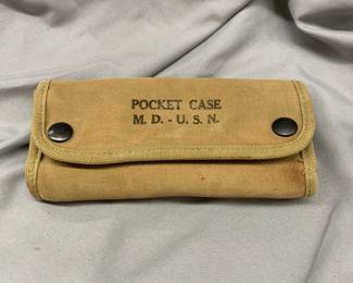 POCKET CASE, U.S. NAVY MEDICAL DEPARTMENT