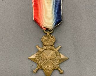 GREAT BRITAIN 1914-1915 WAR CROSS, NAMED