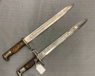 PAIR OF U.S. KRAG BAYONETS