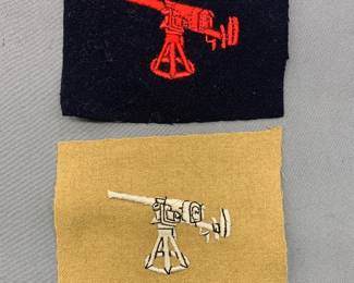 PRE-WWI U.S. MARINE CORPS GUN POINTER SPECIALTY PATCHES