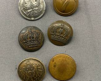 WW1 GERMAN / AUSTRO-HUNGARIAN UNIFORM BUTTONS