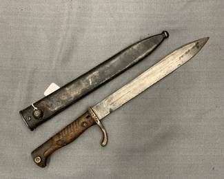 GERMAN 1898 BAYONET, CUT DOWN