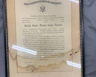 U.S. MARINE CORPS RESERVE MAJOR PROMOTION DOCUEMENT