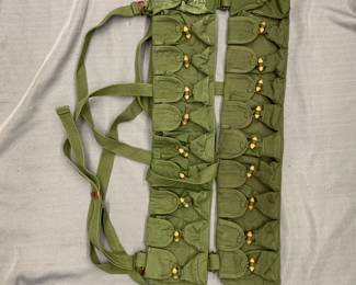 PAIR OF CHINESE TYPE 56 SKS AMMUNITION RIGS