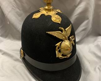 REPRODUCTION U.S. MARINE CORPS SPIKED SHAKO