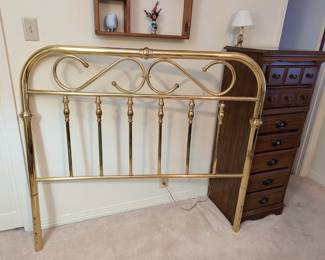 Brass Bed Headboard for Double Bed - $40.