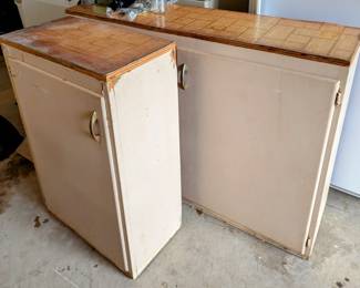 Wooden cabinets - 2 sizes.
