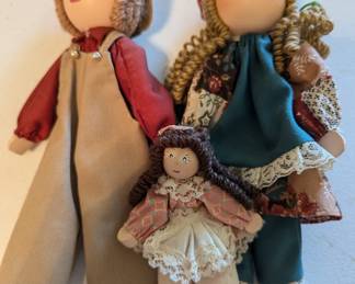 Handmade Doll Set.