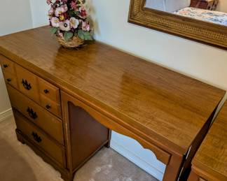 1960's Desk - $54 - 44" long, 16" deep, 30.5" tall.