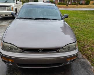 1995 Toyota Camry, 77,289 miles. $6,000. Clear title. Works great, AC, good tires. Clean interior.