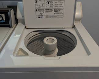 Washer with agitator