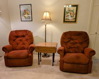 $60 each - Two matching Lazy Boy Recliners - will sell separately.