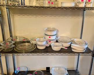 Lots of MCM Glassware - Corning, Pyrex, Anchor Hocking, etc. - priced to sell!