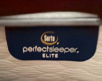 Serta Perfect Sleeper mattress and box springs - in almost new condition. Was used for a guest bedroom.