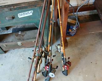 Fishing poles