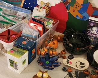 Christmas and Halloween Decor