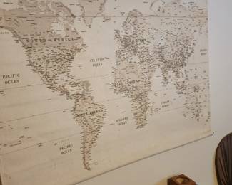 Cloth World Map