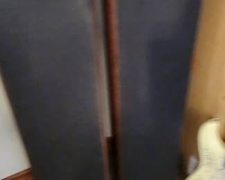 JBL - HDI 3600 Satin Walnut Speakers - apologies for the fuzzy picture!