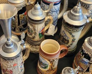 beer steins