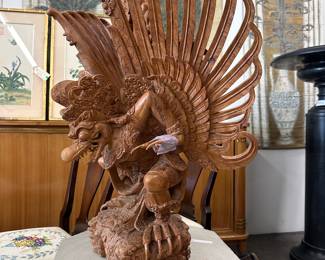 Indonesian Bali wood sculpture 