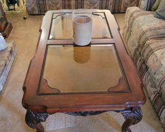 Glass Top Coffee Table