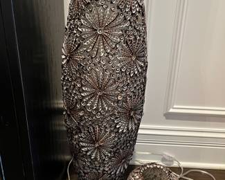 Pottery Barn Kai shell lamps