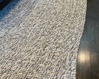 Pottery Barn chunky jute/wool 10'x 14' rug 