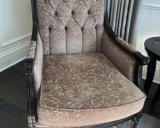 Upholstered armchair