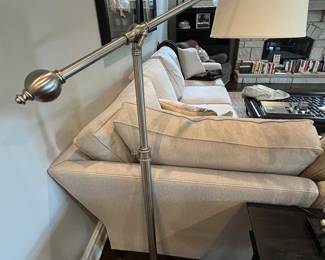 Over the sofa floor lamp.....