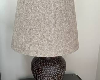 (2) lamps - only one is photographed