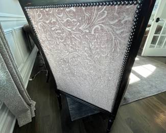 Upholstered armchair