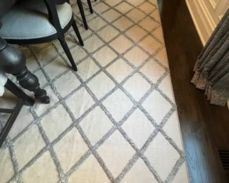 Ben Soleimani for Restoration Hardware 10' x 14' linen/cotton rug 