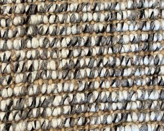 Pottery Barn chunky jute/wool 10'x 14' rug 