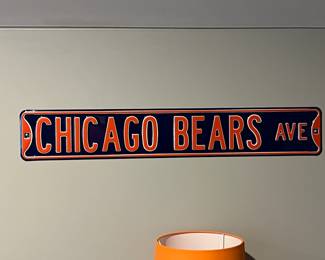 Chicago Bears wall plaque