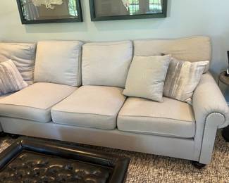 (3) piece Henredon upholstered sectional 